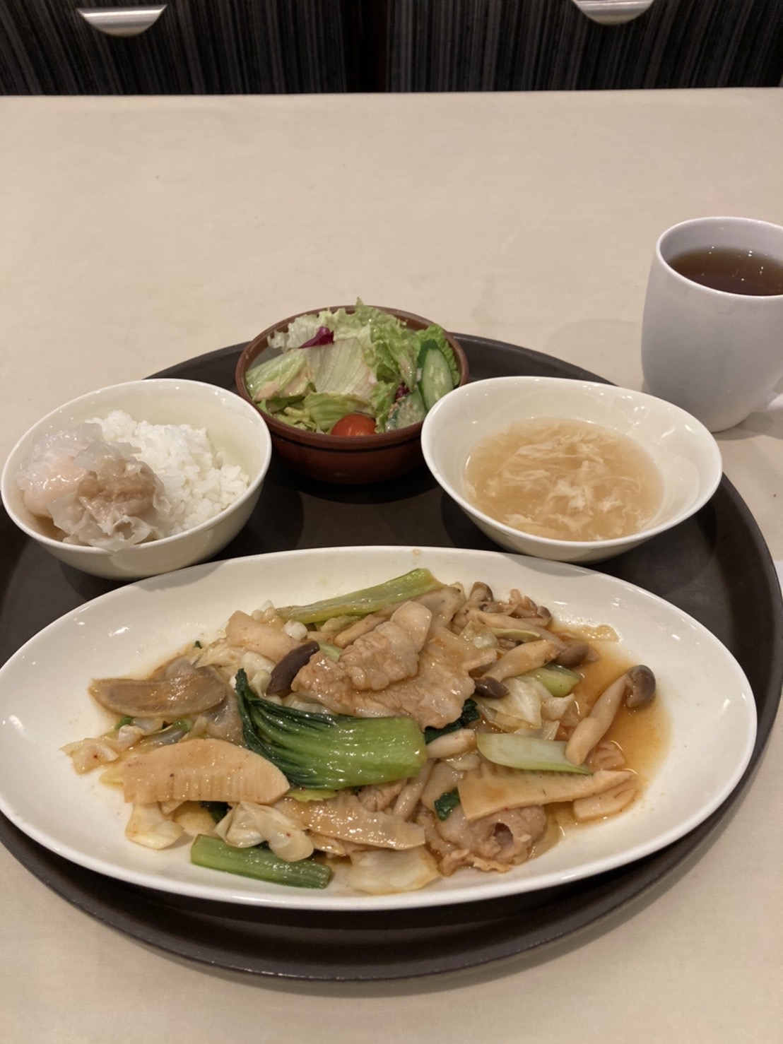 中華風昼ごはん