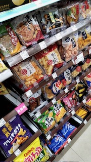 コンビニのお菓子