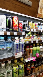 コンビニの飲み物