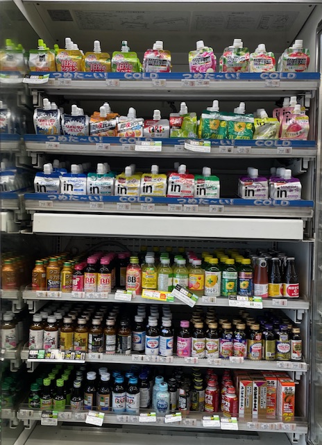 コンビニの栄養ドリンク