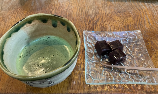 抹茶と和菓子