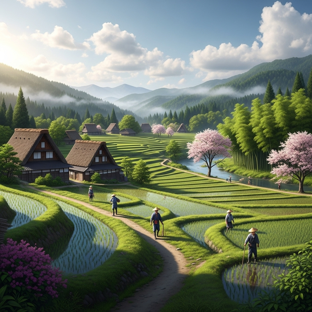 AI作成原風景
