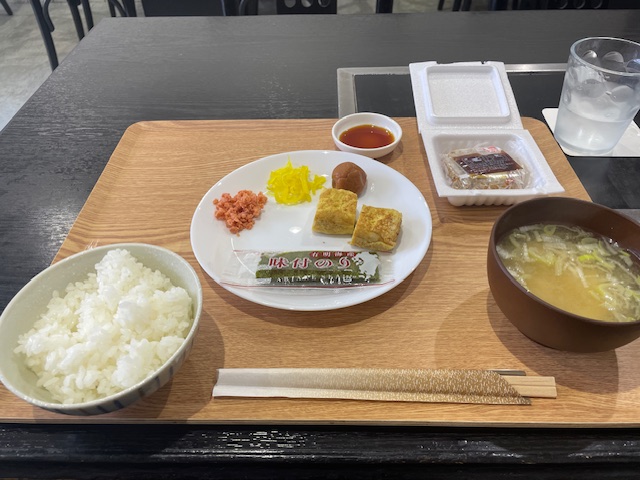 モーニングサービス和食450円