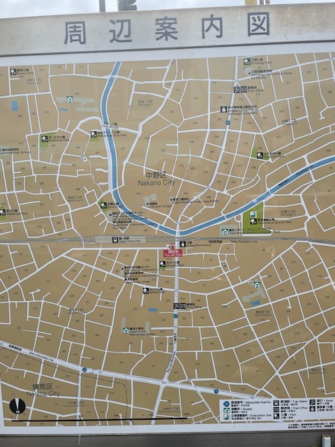 町の地図